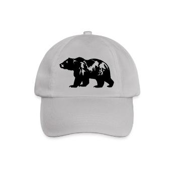 grizzly - Baseballkappe - Grau - Vorne