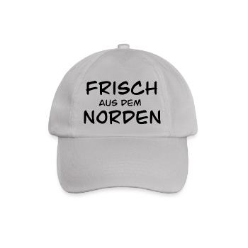 frisch aus dem Norden - Baseballkappe - Grau - Vorne