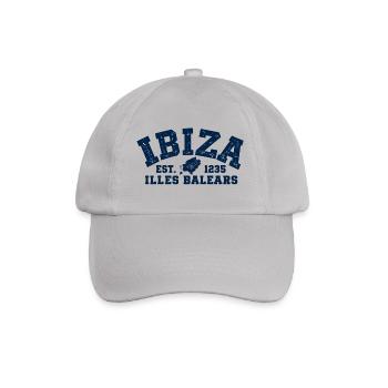 Ibiza - Illes Balears - Spanien - Espana - Spain - Baseballkappe - Grau - Vorne