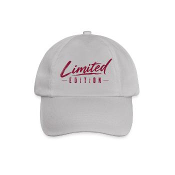 Limited Edition - Einzelstücke - limitiert - Baseballkappe - Grau - Vorne
