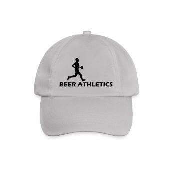 beer athletics - Baseballkappe - Grau - Vorne