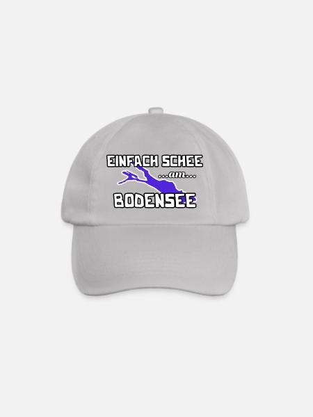 Bodensee - Baseballkappe - Grau
