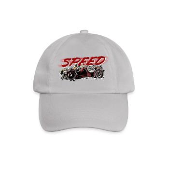 Oldtimer - Speed - Baseballkappe - Grau - Vorne