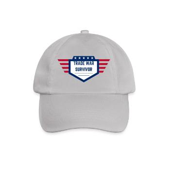 Trade War Survivor - US Edition - Baseballkappe - Grau - Vorne