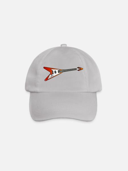 Flying V - Baseballkappe - Grau