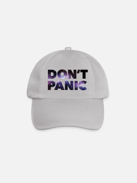 Don't Panic * - Baseballkappe - Grau