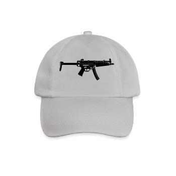 Gewehr - Baseballkappe - Grau - Vorne