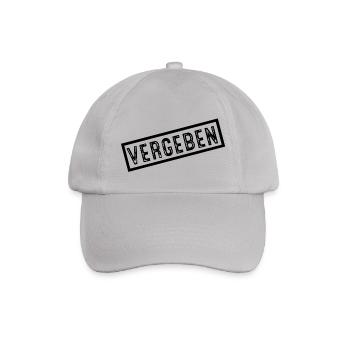 Vergeben - Baseballkappe - Grau - Vorne
