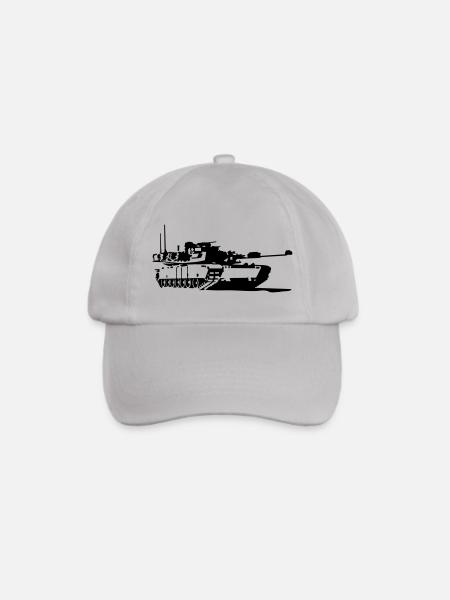Panzer M1 Abrams - Baseballkappe - Grau