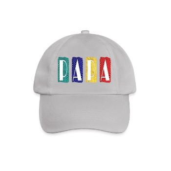 PAPA Zebra Farbpanel - Baseballkappe - Grau - Vorne