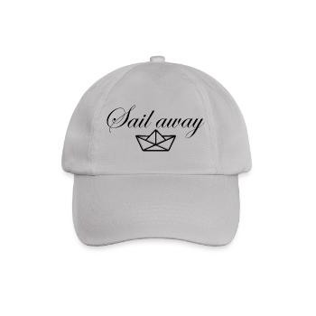 Sail Away Schiffchen - Baseballkappe - Grau - Vorne