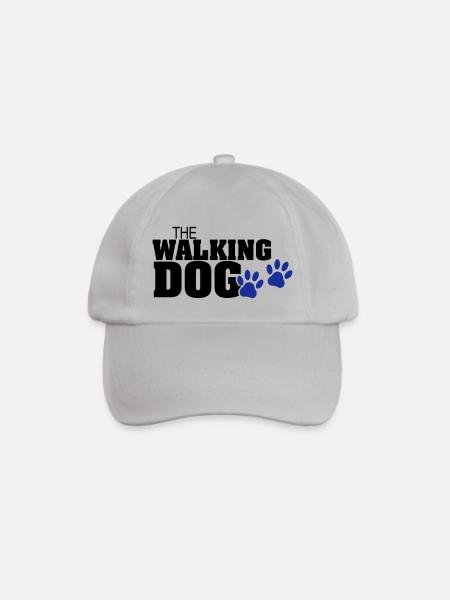 The Walking Dog Pfotenabdruck - Baseballkappe - Grau