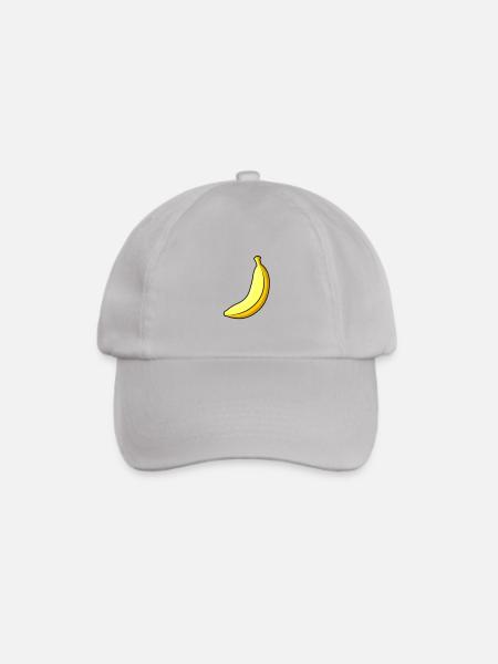Banane - Baseballkappe - Grau