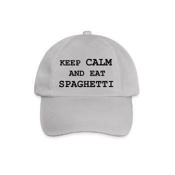 Spaghetti - Baseballkappe - Grau - Vorne