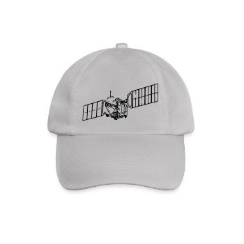 Satellit - Baseballkappe - Grau - Vorne