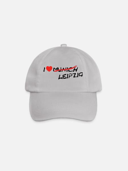 Leipzig ist das neue Munich / Bayern / Geschenk - Baseballkappe - Grau