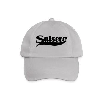 Salsero - Salsa Dance Shirt - Baseballkappe - Grau - Vorne