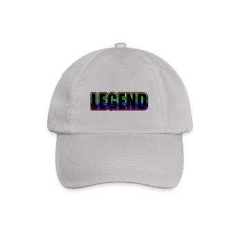 Legende - Baseballkappe - Grau - Vorne