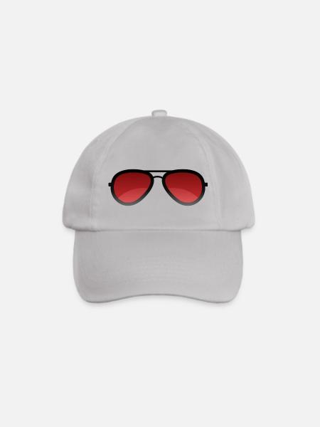Coole Sonnenbrille Geschenkidee Sonderangebot Idee - Baseballkappe - Grau