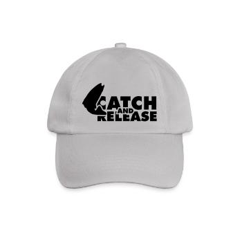 Catch and Release - Baseballkappe - Grau - Vorne