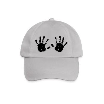 Hände / Titten - Baseballkappe - Grau - Vorne