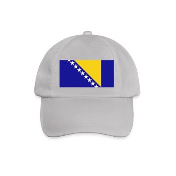Bosnien-Herzegowina - Baseballkappe - Grau - Vorne