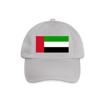 Vereinigte Arabische Emirate - Baseballkappe - Grau - Vorne