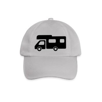 Wohnmobil - Baseballkappe - Grau - Vorne