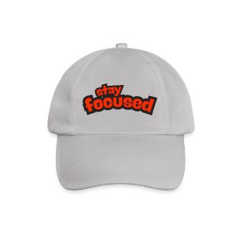 Stay Focused - Baseballkappe - Grau - Vorne
