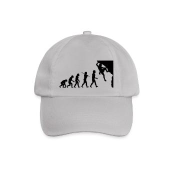 Rock Climbing Evolution - Baseballkappe - Grau - Vorne