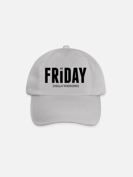 Its friday - Baseballkappe - Grau