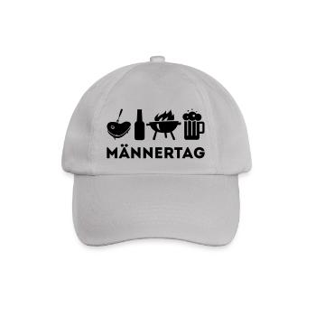 MÄNNERTAG HIMMELFAHRT KUMPELSHIRT - Baseballkappe - Grau - Vorne