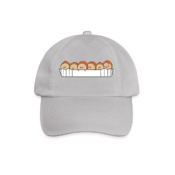 Currywurst - Baseballkappe - Grau - Vorne