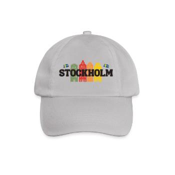 Stockholm - Baseballkappe - Grau - Vorne