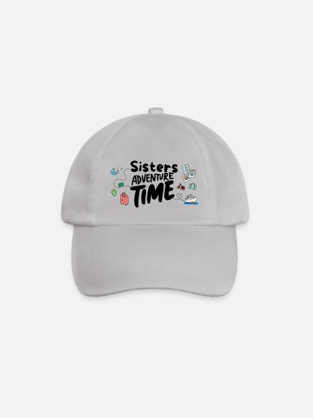 Sisters Adventure Time - Baseballkappe - Grau