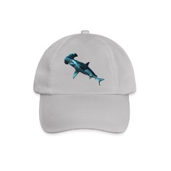Haie - Baseballkappe - Grau - Vorne