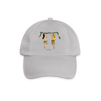Chloé in Tahiti - Baseballkappe - Grau - Vorne