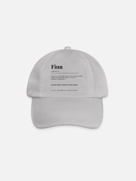 Finn - Baseballkappe - Grau