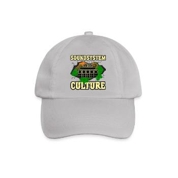 Soundsystem Culture - Baseballkappe - Grau - Vorne
