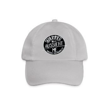 Schlimmer als es aussieht, ME - Baseballkappe - Grau - Vorne