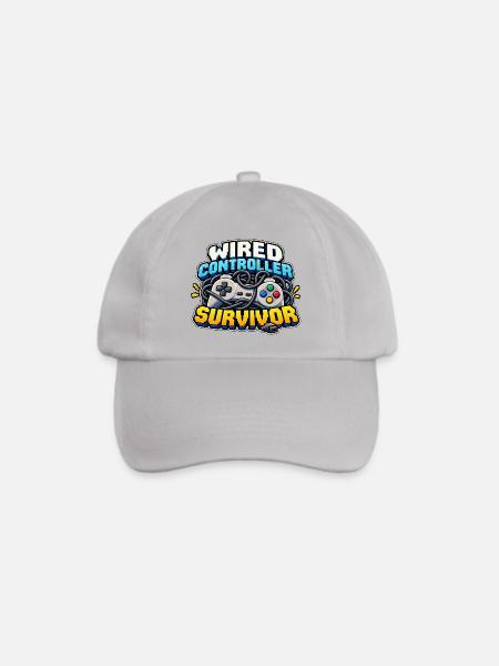 Wired Controller Survivor - Baseballkappe - Grau