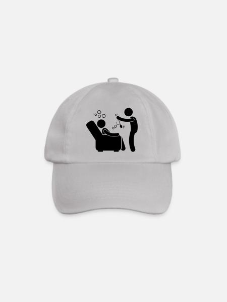 Hypnose - Hypnotisch - Baseballkappe - Grau