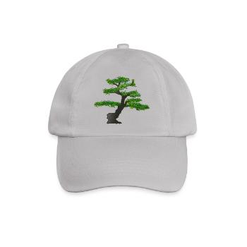 Bonsai - Baseballkappe - Grau - Vorne