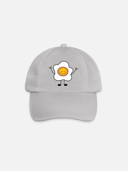 egg - Baseballkappe - Grau