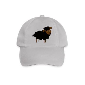 Schwarzes Schaf - Baseballkappe - Grau - Vorne