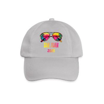 San Juan 2026 Tropische Sonnenbrille - Baseballkappe - Grau - Vorne