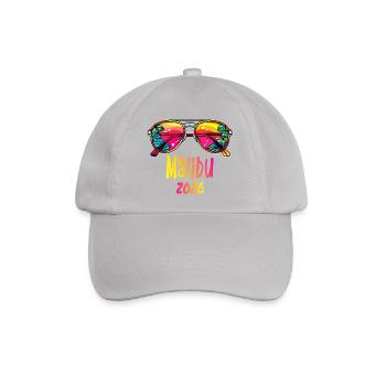 Malibu 2026 Sonnenbrillendesign - Baseballkappe - Grau - Vorne