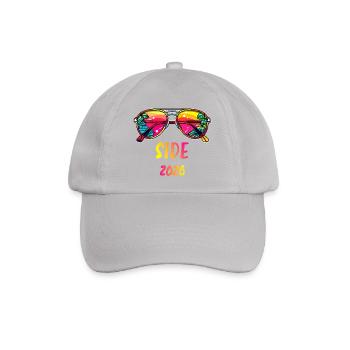 Side 2026 Neon Sonnenbrille - Baseballkappe - Grau - Vorne