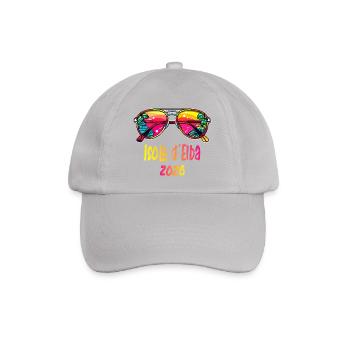 Isle d'Eba 2026 Tropen-Sonnenbrille - Baseballkappe - Grau - Vorne