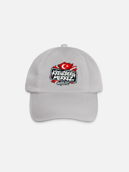 Kreuzberg Merkez – Berlin trifft Türkiye - Baseballkappe - Grau